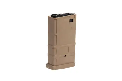 asgbox.pl - Krótki magazynek hi-cap 190 kulek do replik M4/M16/Masada - tan