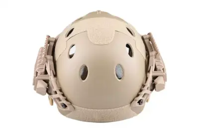 Replika kasku FAST PJ G4 System z osłoną twarzy - Coyote - obrazek 4