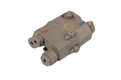 asgbox.pl - Replika AN/PEQ 15 z celownikiem laserowym - dark earth