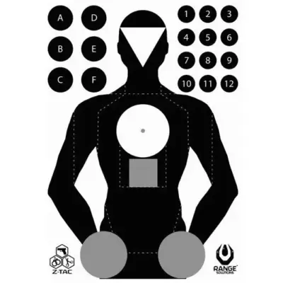 asgbox.pl - Tarcze Strzeleckie Z-TAC - 50 szt.