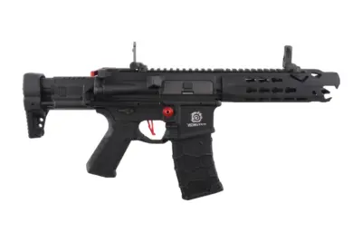 Replika karabinka Avalon Leopard CQB - Black/Red - obrazek 4