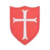 asgbox.pl - Naszywka 3D - Crusaders Cross