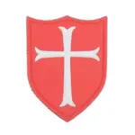 asgbox.pl - Naszywka 3D - Crusaders Cross