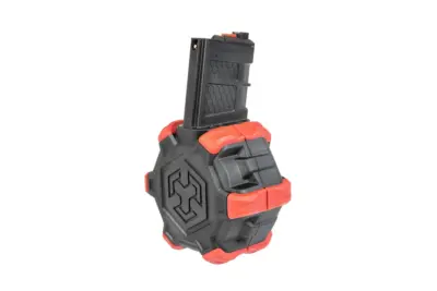 Bębnowy magazynek gazowy 350 kulek Adaptive Drum Magazine AR - obrazek 3