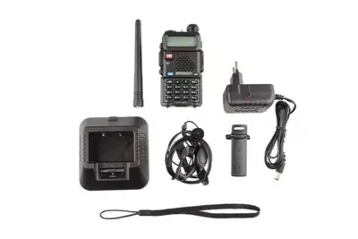 dwukanałowa radiostacja Baofeng UV-5R - krótka bateria (VHF / UHF)