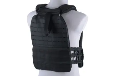 Kamizelka typu plate carrier molle/laser-cut - czarna - obrazek 2