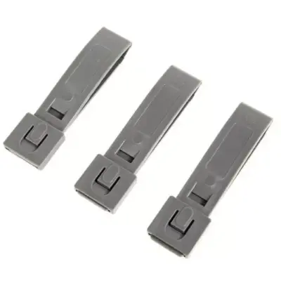 asgbox.pl - Zestaw 3 polimerowych klamer 3" - Foliage Green