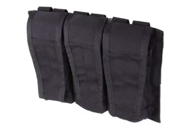 Potrójna ładownica typu AVS na magazynki M4/M16 - czarna - obrazek 2