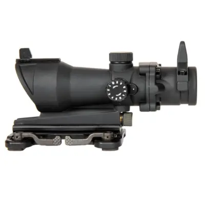 asgbox.pl - Replika lunety ACOG Style 4x32 z podświetleniem i montażem QD - czarna