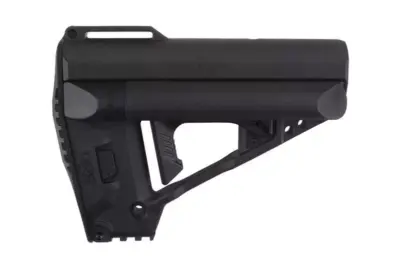 Kolba teleskopowa QRS do replik typu M4/M16 - czarna - obrazek 2