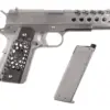 Replika pistoletu 1911 Hex Cut V.3 - srebrny OD-G-WET-02-017220-00 asgbox.pl