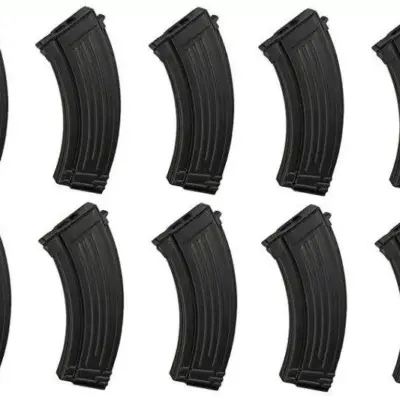 Alternative view of Zestaw 10 low-cap 70 kulek do replik typu AK47