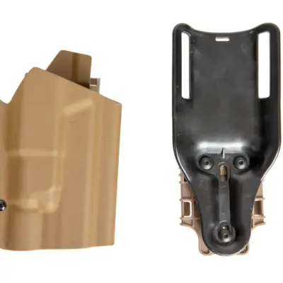 asgbox.pl - Kydexowa kabura do pistoletu Glock z latarką X300 - Dark Earth