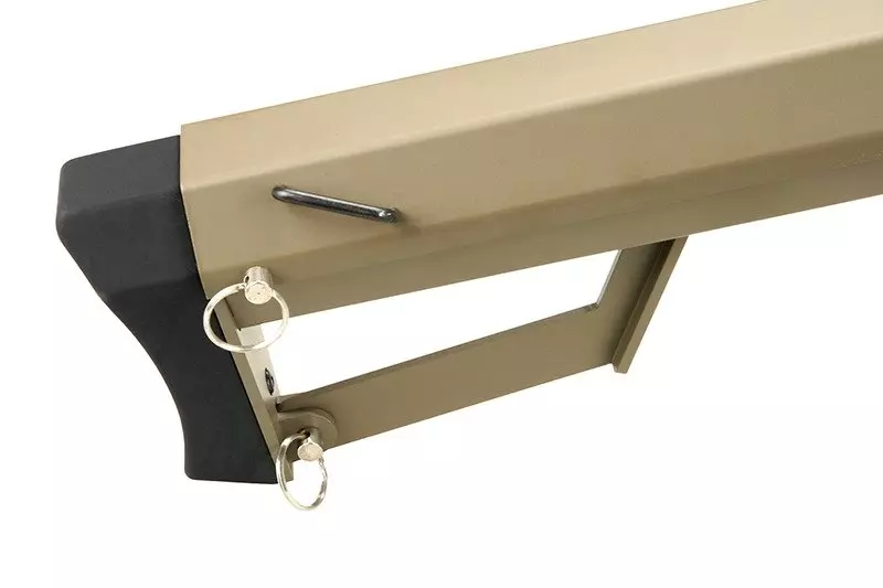 Replika karabinu wyborowego SW-02A z lunetą i dwójnogiem - tan OD-G-SWL-01-002673-00 asgbox.pl Replika karabinu wyborowego SW-02A z lunetą i dwójnogiem - tan - obrazek 2