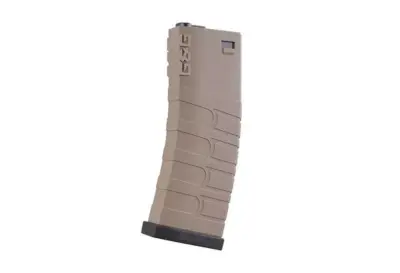 Magazynek mid-cap 120 kulek do M4/M16 (5 sztuk) - tan/czarny - obrazek 3
