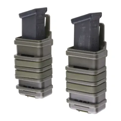 Alternative view of Podwójna ładownica Open III (S) na magazynki pistoletowe - oliwkowa