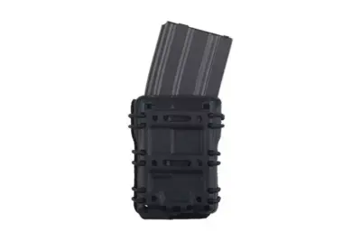 Ładownica SMC na magazynek 5.56 (wersja z dodatkowym wypełnieniem) (na pas 50mm) - czarna - obrazek 3