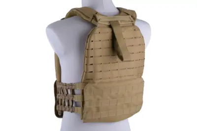 Kamizelka typu plate carrier molle/laser-cut - tan - obrazek 5