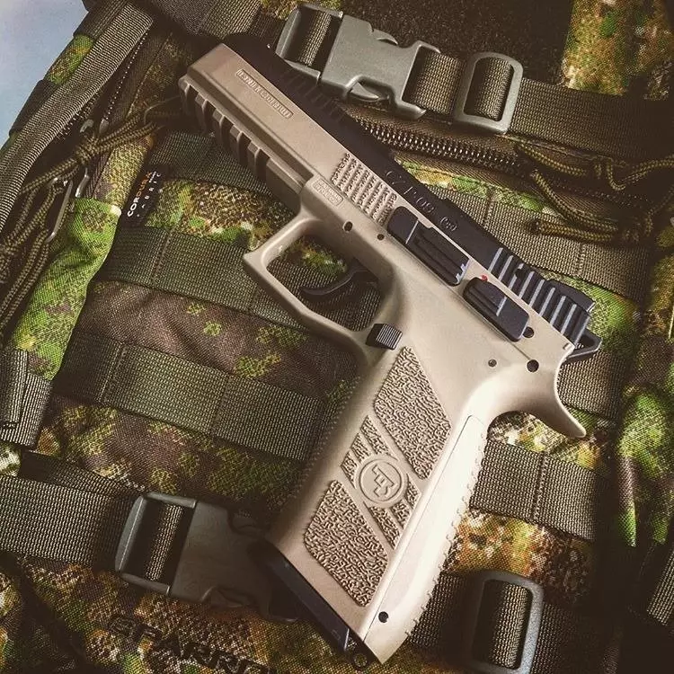 Replika pistoletu CZ P-09 - half-dark earth OD-G-ASG-02-010563-00 asgbox.pl Replika pistoletu CZ P-09 - half-dark earth - obrazek 5