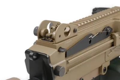 Replika karabinu maszynowego H.M.G. MK46 - tan - obrazek 4