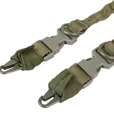 Dwupunktowy pas nośny Bungee - oliwkowy UTT-24-006250-00 asgbox.pl