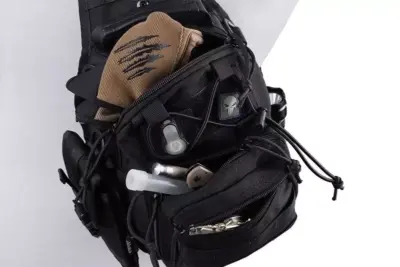 Torba EDC Shoulder Bag - czarna - obrazek 5