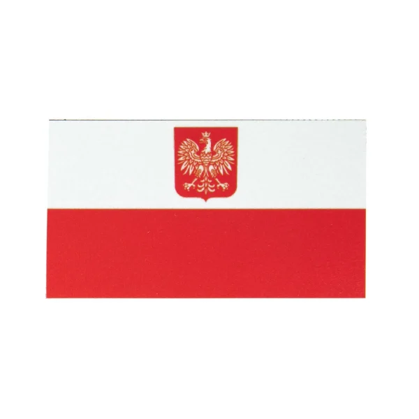 asgbox.pl - Naszywka IR - Flaga Polska A2 GEN2 - Full Color