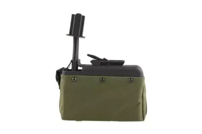 Magazynek pudełkowy 1500 kulek do repliki typu M249 - ranger green - obrazek 2