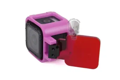 Pierścień polaryzujący do kamer GoPro Hero 4 - różowy - obrazek 2