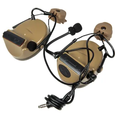 Alternative view of Zestaw słuchawkowy Z152 CII z adapterem do hełmów typu FAST - dark earth