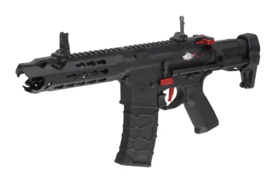 Replika karabinka Avalon Leopard CQB - Black/Red - obrazek 5