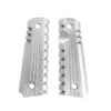 asgbox.pl - Aluminiowe okładziny chwytu do pistoletów typu Colt 1911 - srebrne