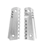 asgbox.pl - Aluminiowe okładziny chwytu do pistoletów typu Colt 1911 - srebrne