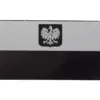 asgbox.pl - Naszywka IR - Flaga Polska A2 - GY/BLK