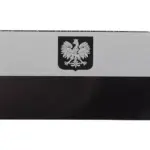 asgbox.pl - Naszywka IR - Flaga Polska A2 - GY/BLK