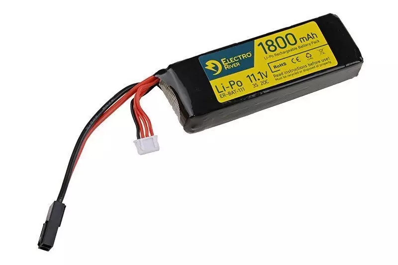 Akumulator LiPo 11,1V 1800mAh 20/40C OD-G-ELR-06-008308-00 asgbox.pl asgbox.pl - Akumulator LiPo 11