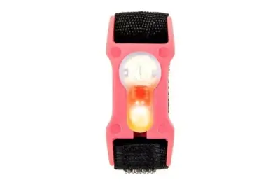 Marker elektroniczny Lightbuck Split-Bar - różowy (pomarańczowe światło) - obrazek 2