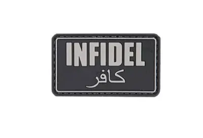 asgbox.pl - Naszywka 3D - Infidel - Black