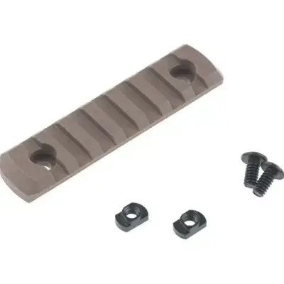 asgbox.pl - Polimerowa szyna M-LOK 7 Slot - Coyote Brown