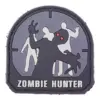 asgbox.pl - Naszywka 3D – Zombie Hunter - czarna