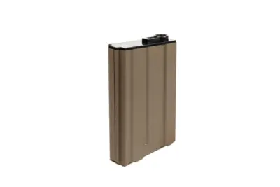 Krótki magazynek mid-cap 110 kulek do replik M4/M16 - tan - obrazek 2