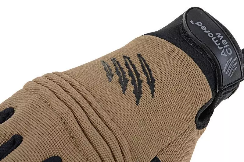 Rękawice taktyczne Armored Claw CovertPro - half tan OD-G-ACL-33-008271-02 asgbox.pl Rękawice taktyczne Armored Claw CovertPro - half tan - obrazek 3