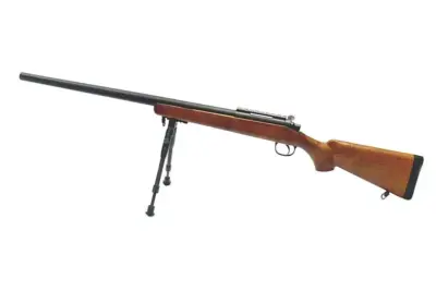 Replika karabinu snajperskiego MB03E + dwójnóg - Drewno - obrazek 4