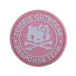 asgbox.pl - Naszywka 3D - Hello Kitty Zombie Outbreak