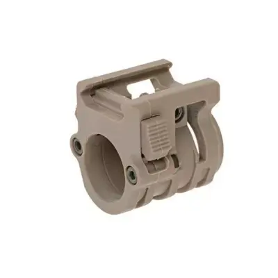 asgbox.pl - Montaż 20mm na szynę RIS - dark earth