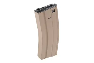 asgbox.pl - Magazynek hi-cap 350 kulek do replik typu M4/M16 - tan