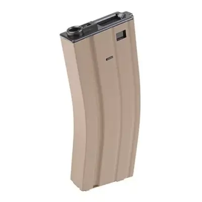 asgbox.pl - Magazynek hi-cap 350 kulek do replik typu M4/M16 - tan