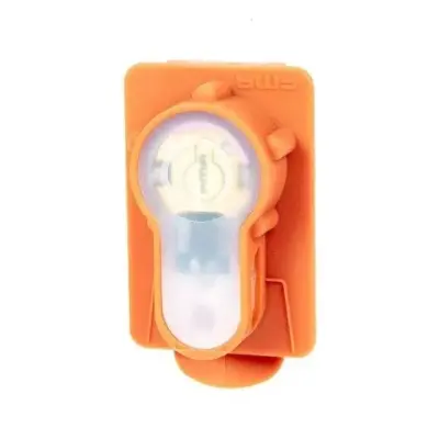 Alternative view of Marker elektroniczny Lightbuck Card Button - pomarańczowy (pomarańczowe światło)