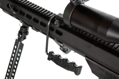 Replika karabinu  Barret® M82A1 CQB z lunetą i dwójnogiem - czarna - obrazek 5