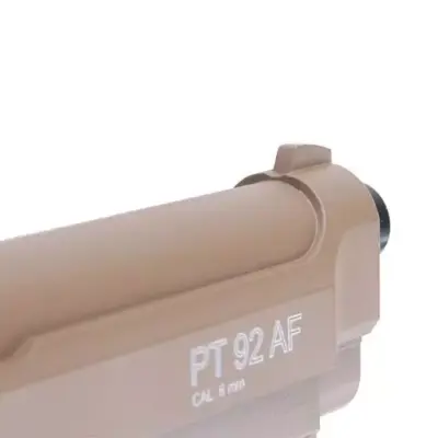 Replika sprężynowa pistoletu TAURUS PT92 - tan CYB-03-019930-00 asgbox.pl Replika sprężynowa pistoletu TAURUS PT92 - tan CYB-03-019930-00 asgbox.pl